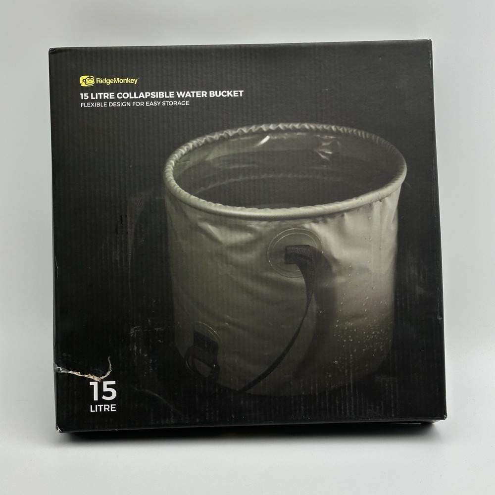 Ridgemonkey Collapsible‎ Bucket Fishing Water Basin 15L